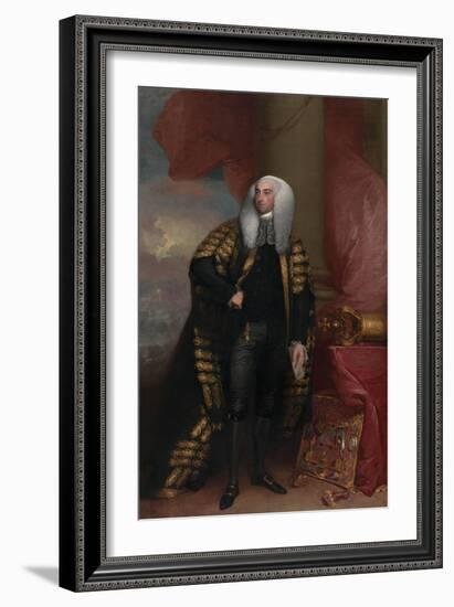 Baron Fitzgibbon, 1789 (Oil on Canvas)-Gilbert Stuart-Framed Giclee Print