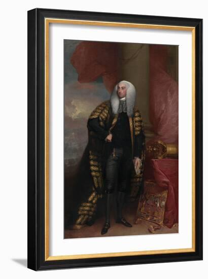 Baron Fitzgibbon, 1789 (Oil on Canvas)-Gilbert Stuart-Framed Giclee Print