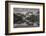 Baron Lake Monte Verita Peak Sawtooh Mountains II BW-Alan Majchrowicz-Framed Photographic Print