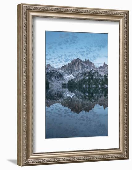 Baron Lake Monte Verita Peak Sawtooth Mountains I-Alan Majchrowicz-Framed Photographic Print