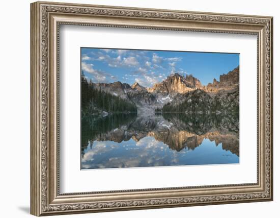 Baron Lake Monte Verita Peak Sawtooth Mountains II-Alan Majchrowicz-Framed Photographic Print