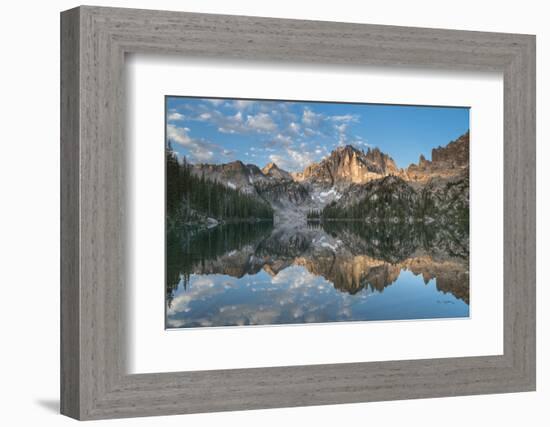 Baron Lake Monte Verita Peak Sawtooth Mountains II-Alan Majchrowicz-Framed Photographic Print