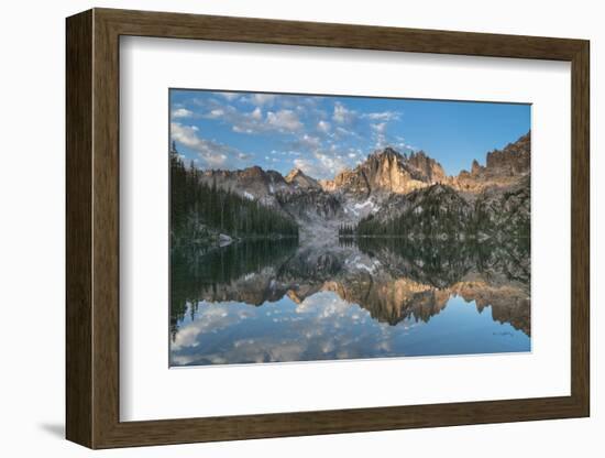 Baron Lake Monte Verita Peak Sawtooth Mountains II-Alan Majchrowicz-Framed Photographic Print