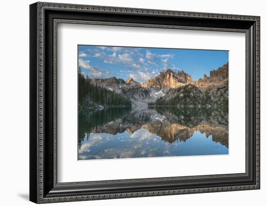 Baron Lake Monte Verita Peak Sawtooth Mountains II-Alan Majchrowicz-Framed Photographic Print