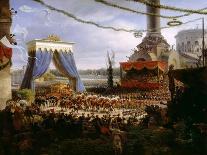 The Battle of Borodino on August 26, 1812-Louis-François, Baron Lejeune-Giclee Print