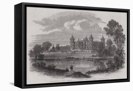 Baron Rothschild's Chateau, Ferrieres, Near Paris, Recently Visited by the Emperor of the French-null-Framed Premier Image Canvas