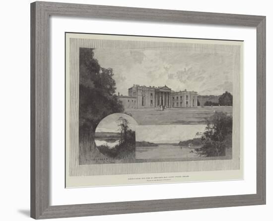 Baron's Court, the Duke of Abercorn's Seat, County Tyrone, Ireland-Charles Auguste Loye-Framed Giclee Print