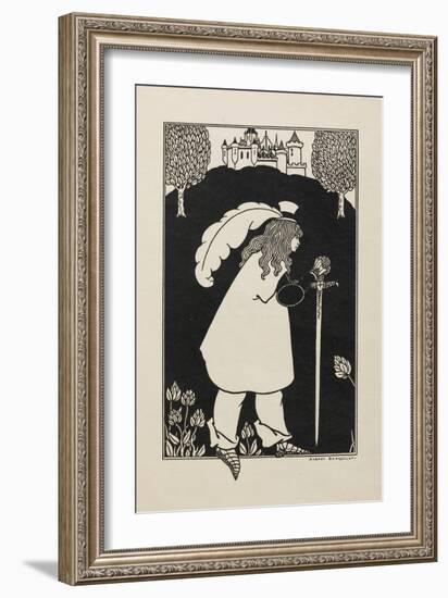 Baron Verdigris-Aubrey Beardsley-Framed Giclee Print