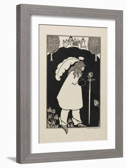 Baron Verdigris-Aubrey Beardsley-Framed Giclee Print