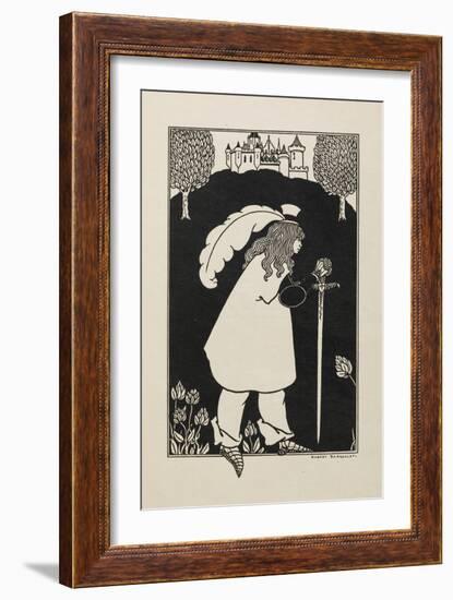 Baron Verdigris-Aubrey Beardsley-Framed Giclee Print