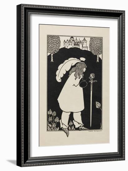 Baron Verdigris-Aubrey Beardsley-Framed Giclee Print