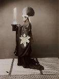 A Shinto Priest Offering Sake to the Kami, 1880-Baron Von Raimund Stillfried-Framed Giclee Print