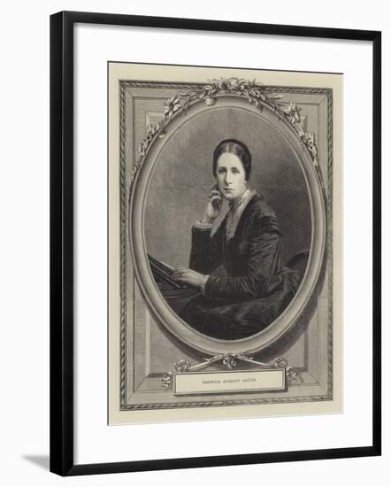 Baroness Burdett Coutts-null-Framed Giclee Print