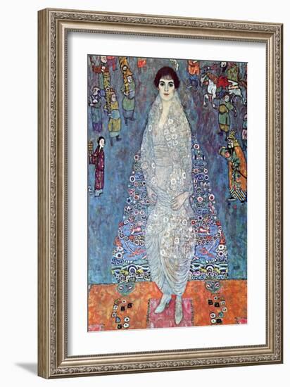 Baroness Elizabeth-Gustav Klimt-Framed Art Print