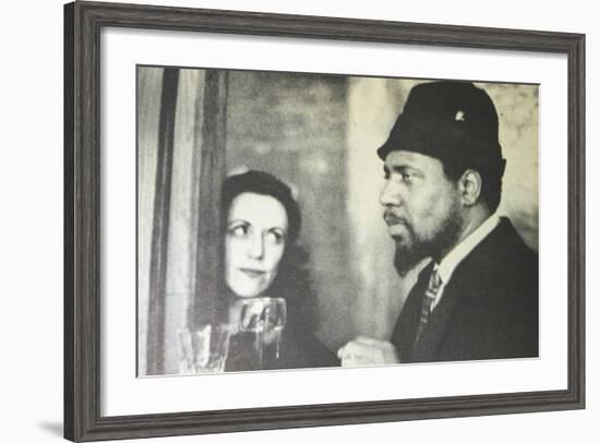 Baroness Pannonica Rothschild De Koenigswarter and Thelonious Monk-null-Framed Photographic Print