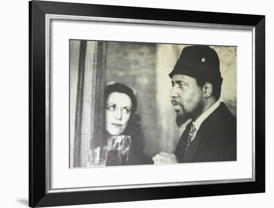 Baroness Pannonica Rothschild De Koenigswarter and Thelonious Monk-null-Framed Photographic Print