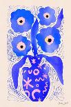 Blue Flowers Matisse Homage-Baroo Bloom-Mounted Photographic Print