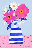 Blue Flowers Matisse Homage-Baroo Bloom-Mounted Photographic Print