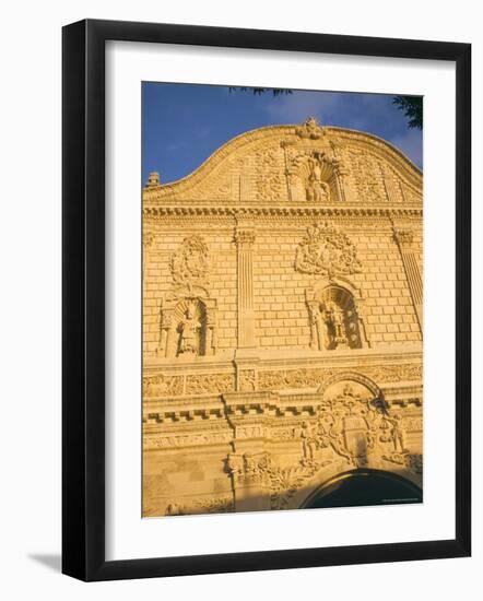 Baroque 17th Century Facade of the Duomo Di San Nicola, Sassari, Sassari Province, Sardinia, Italy-Ken Gillham-Framed Photographic Print