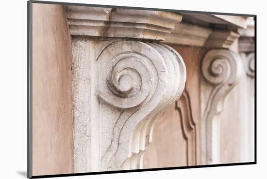 Baroque Architecture Details in Bologna-Petra Daisenberger-Mounted Photographic Print