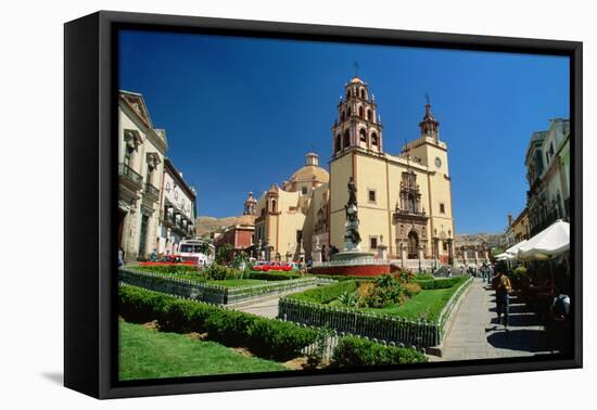 Baroque Basilica of Nuestra Senora De Guanajuato-Danny Lehman-Framed Premier Image Canvas