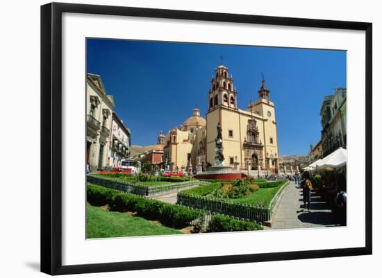 Baroque Basilica of Nuestra Senora De Guanajuato-Danny Lehman-Framed Photographic Print