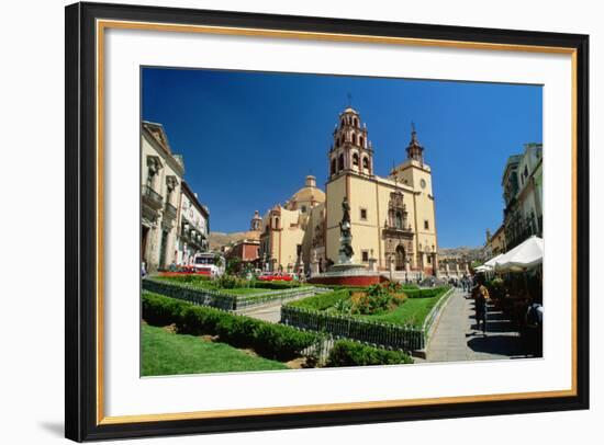 Baroque Basilica of Nuestra Senora De Guanajuato-Danny Lehman-Framed Photographic Print