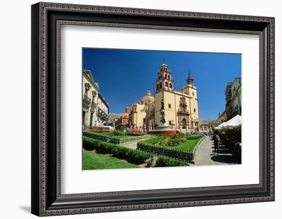 Baroque Basilica of Nuestra Senora De Guanajuato-Danny Lehman-Framed Photographic Print