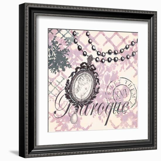 Baroque Bling-Chad Barrett-Framed Art Print