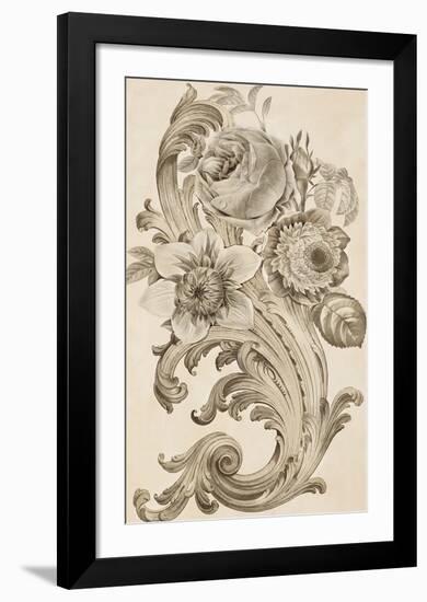 Baroque Blooms-Tania Bello-Framed Giclee Print