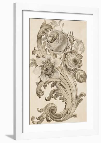 Baroque Blooms-Tania Bello-Framed Giclee Print