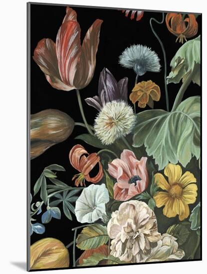 Baroque Floral I-Melissa Wang-Mounted Art Print