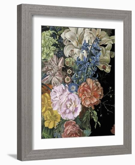 Baroque Floral II-Melissa Wang-Framed Art Print