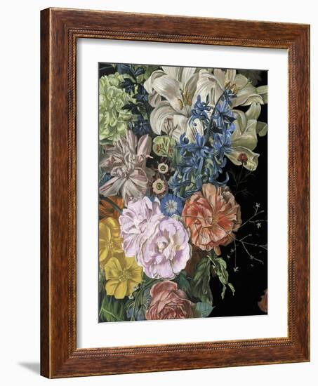 Baroque Floral II-Melissa Wang-Framed Art Print