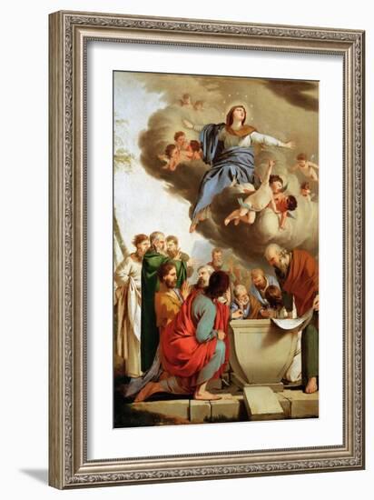 Baroque : L'assomption De La Bienheureuse Vierge Marie - the Assumption of the Blessed Virgin Mary-Laurent de La Hyre-Framed Giclee Print