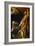 Baroque : La Vierge Marie Apparait a Saint Jacques Et Saint Antoine Abbe - Virgin Mary Appears to S-Giovanni Lanfranco-Framed Giclee Print