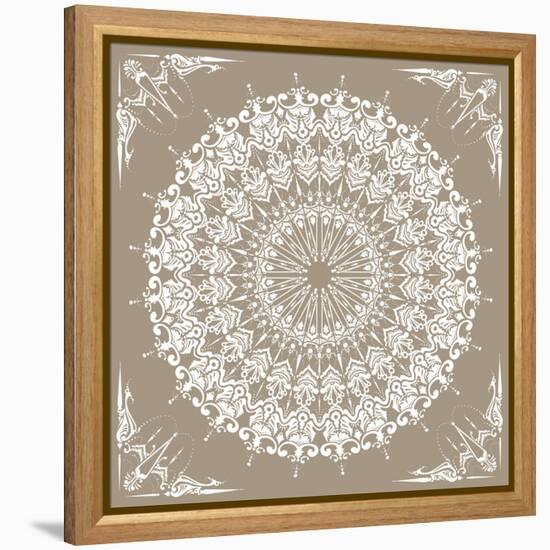 Baroque Mandala-null-Framed Stretched Canvas