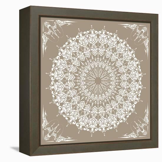 Baroque Mandala-null-Framed Stretched Canvas