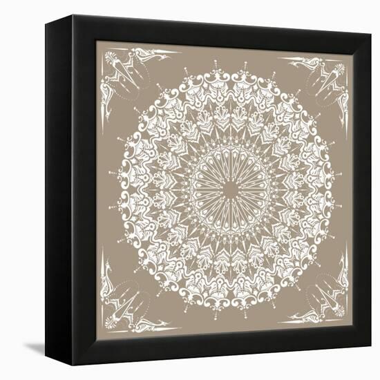 Baroque Mandala-null-Framed Stretched Canvas