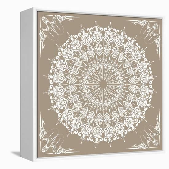 Baroque Mandala-null-Framed Stretched Canvas