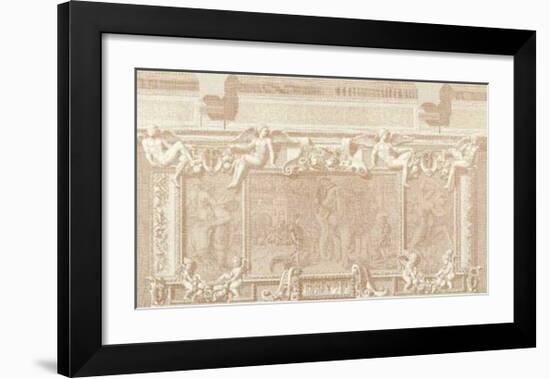 Baroque Relief I-null-Framed Art Print