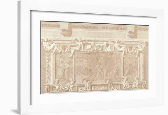 Baroque Relief I-null-Framed Art Print