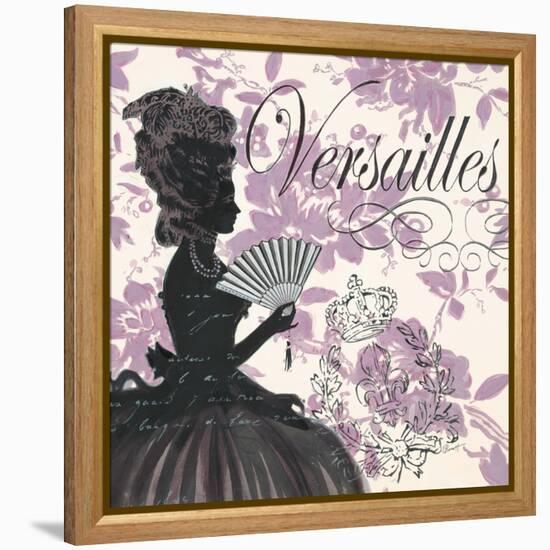 Baroque Silhouette-Chad Barrett-Framed Stretched Canvas