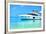 Baros Maldives Yacht-null-Framed Art Print