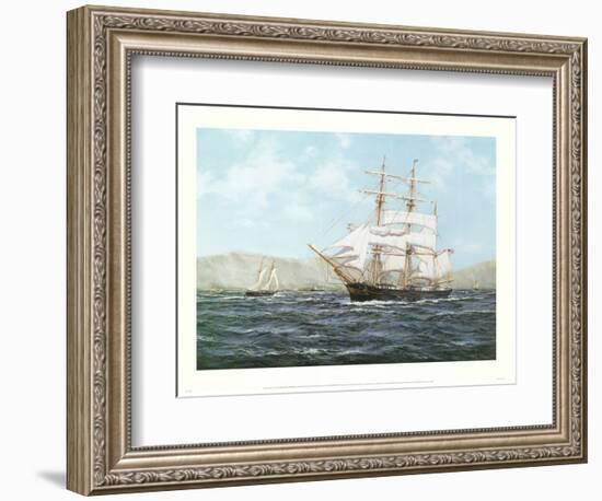 Barque Annie Johnson-Unknown Scott-Framed Art Print