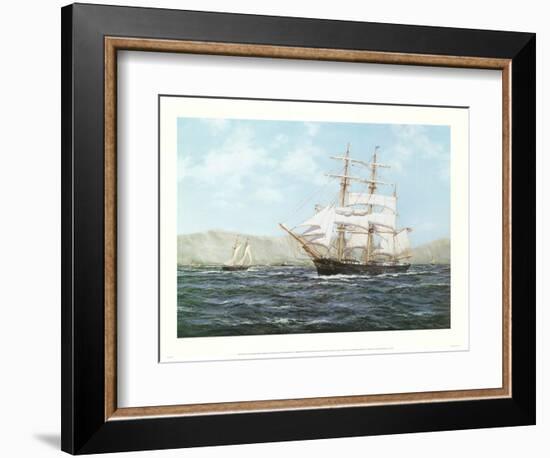 Barque Annie Johnson-Unknown Scott-Framed Art Print