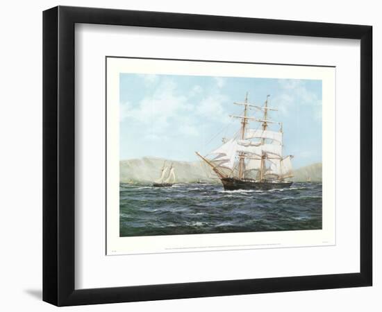 Barque Annie Johnson-Unknown Scott-Framed Art Print