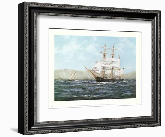 Barque Annie Johnson-Unknown Scott-Framed Art Print