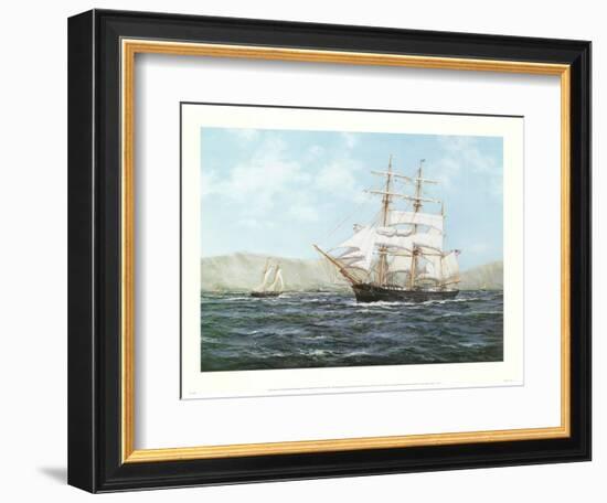 Barque Annie Johnson-Unknown Scott-Framed Art Print