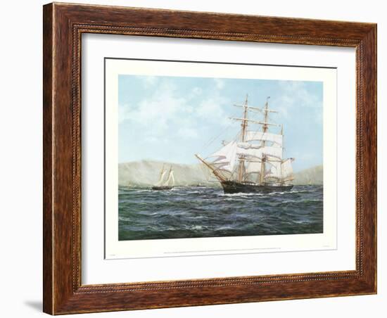 Barque Annie Johnson-Unknown Scott-Framed Art Print